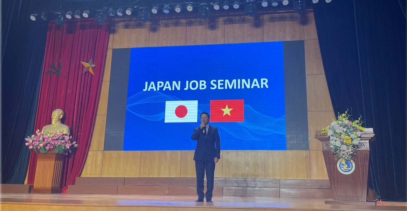 日本就職セミナーの様子
